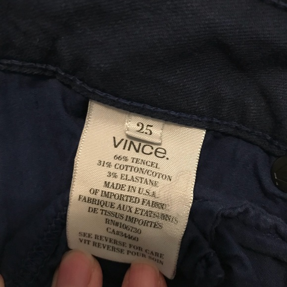 Vince Blue Skinny Jeans - Picture 5 of 6